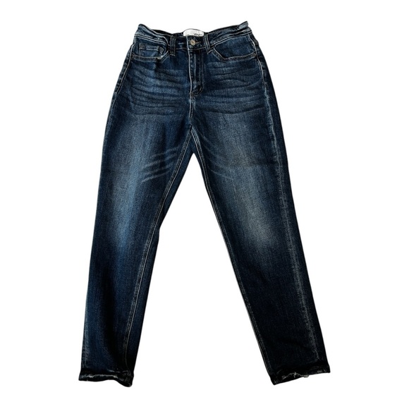 Vervet Los Angeles Stretch Mom Blue Jeans - VT1190 - Picture 1 of 8